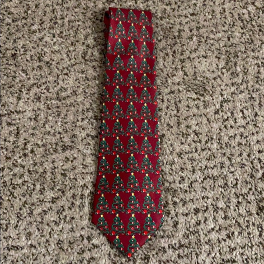 Christmas Tree Tie